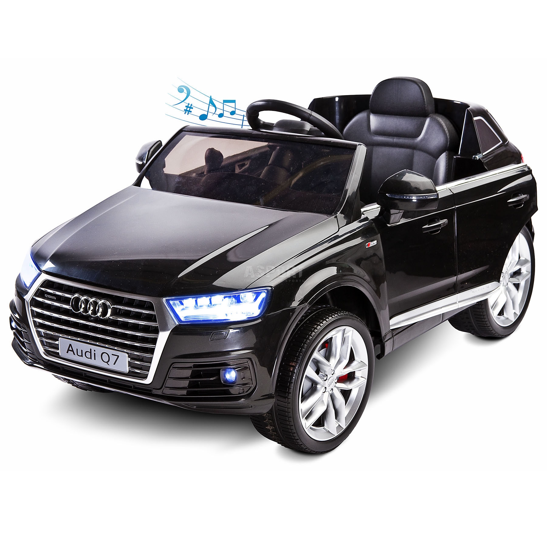 Samochód, pojazd dziecięcy na akumulator AUDI Q7 czarny